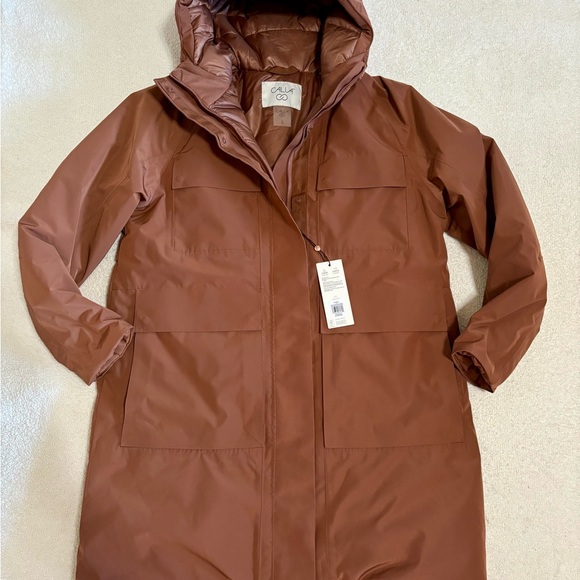 Calia Women's Waterproof Hooded Parka Jacket - Picture 11 of 13
